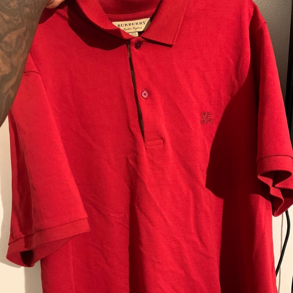 Men’s Burberry polo size 3x